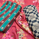 Georgette Print , Width : 44”