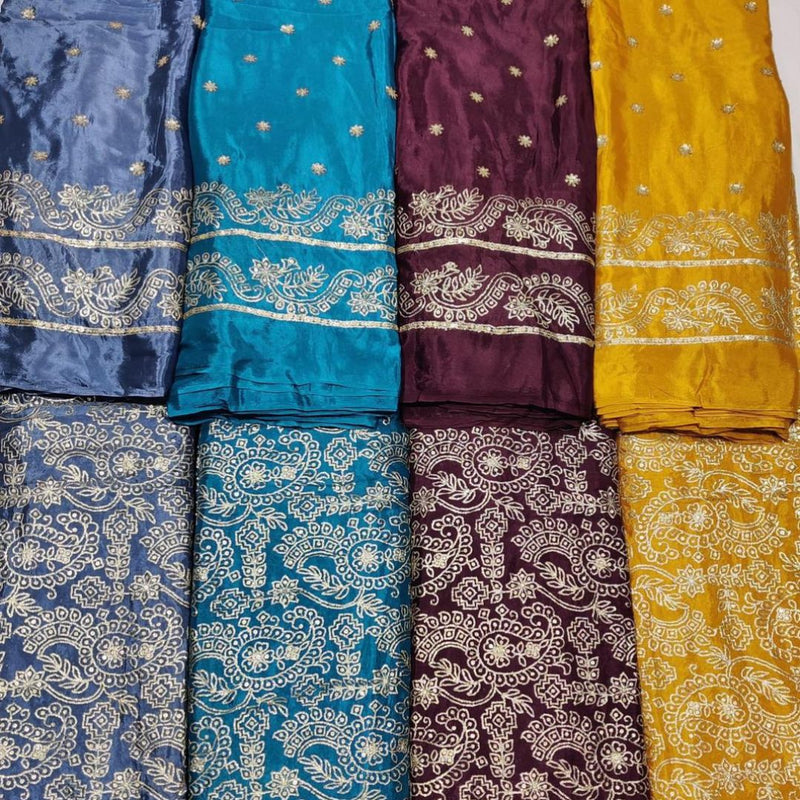 Pure Chinon Chiffon Embroideries 44"