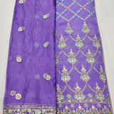 Pure Georgette and Organza Embroideries 54" & 44" Combintations