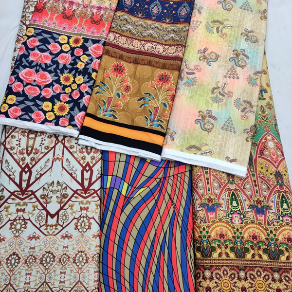 Crepe Prints , 56"