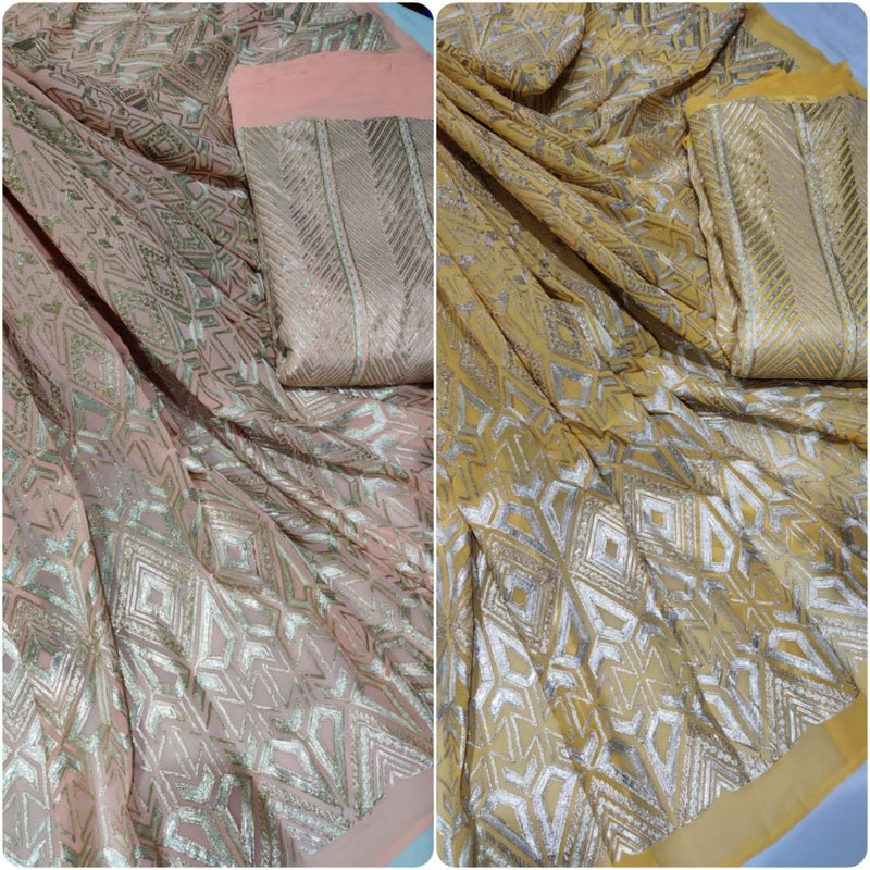 Georgette Embroideries 54"