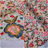 Georgette Embroidery 44"