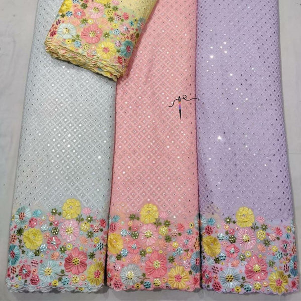 Georgette Embroideries 54"