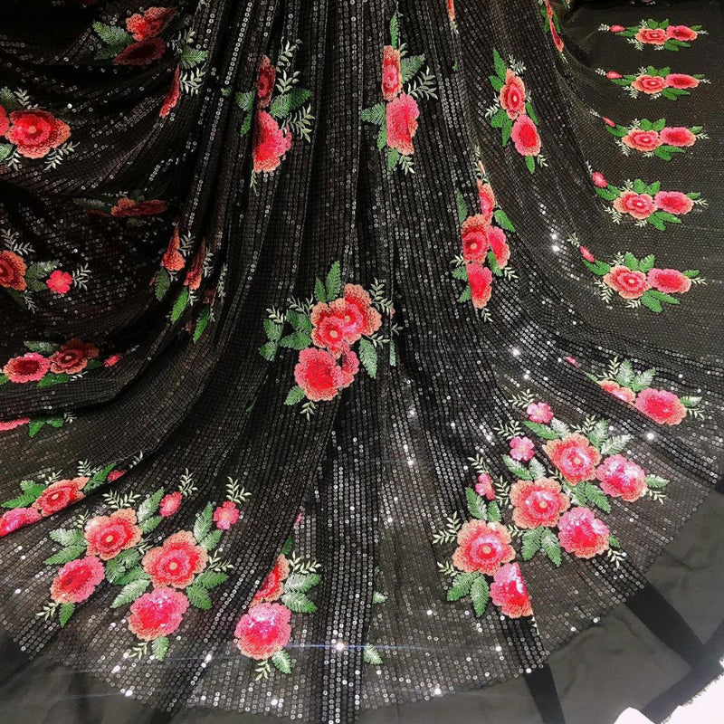 Georgette Embroideries 54"