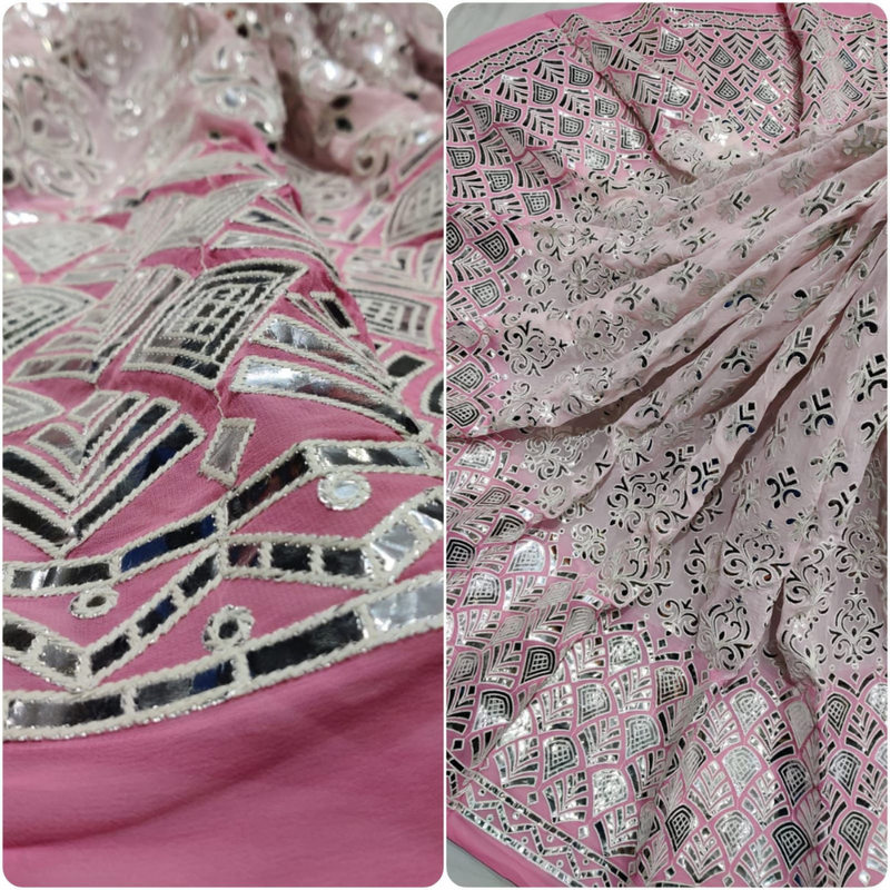 Georgette Embroideries 54"