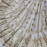 Pure Georgette and Nett Embroideries 54" & 44" Combinations