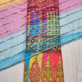 Georgette and Nett Embroideries 58" & 44" Combinations