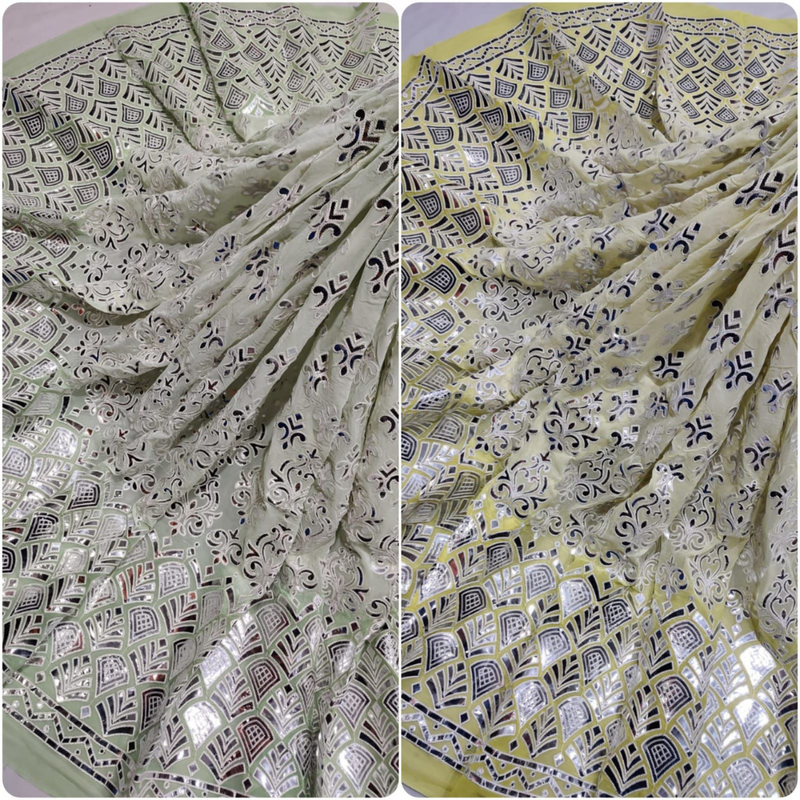 Georgette Embroideries 54"
