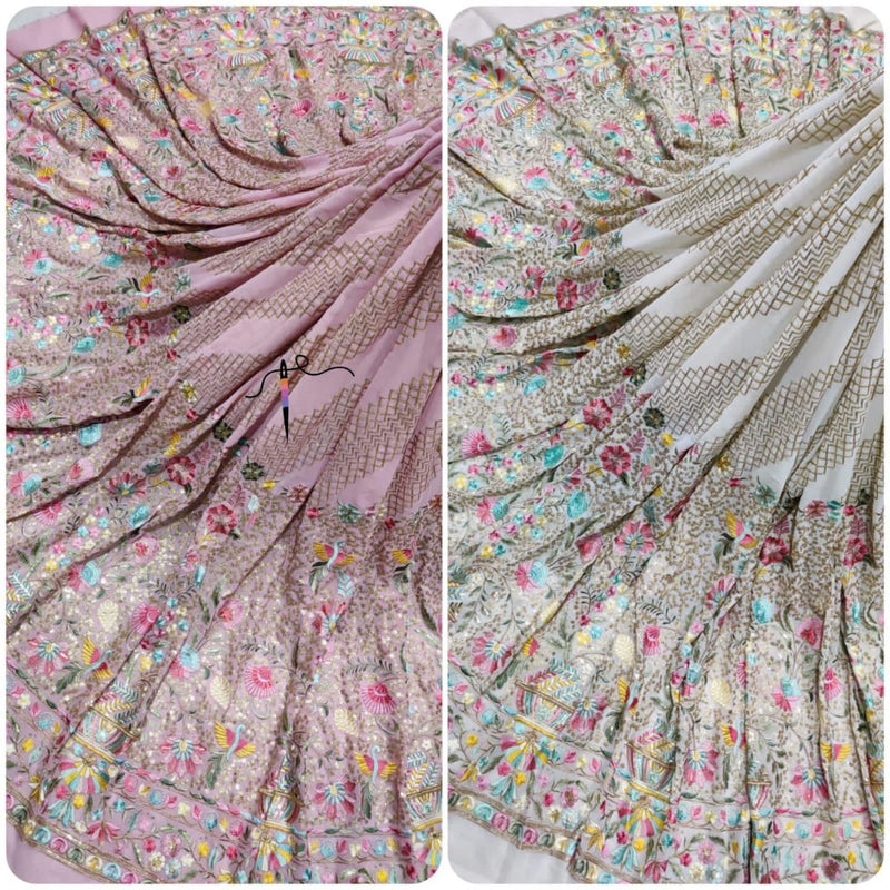 Georgette Embroideries 54"