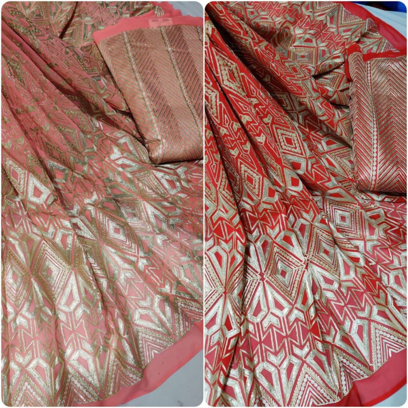 Georgette Embroideries 54"