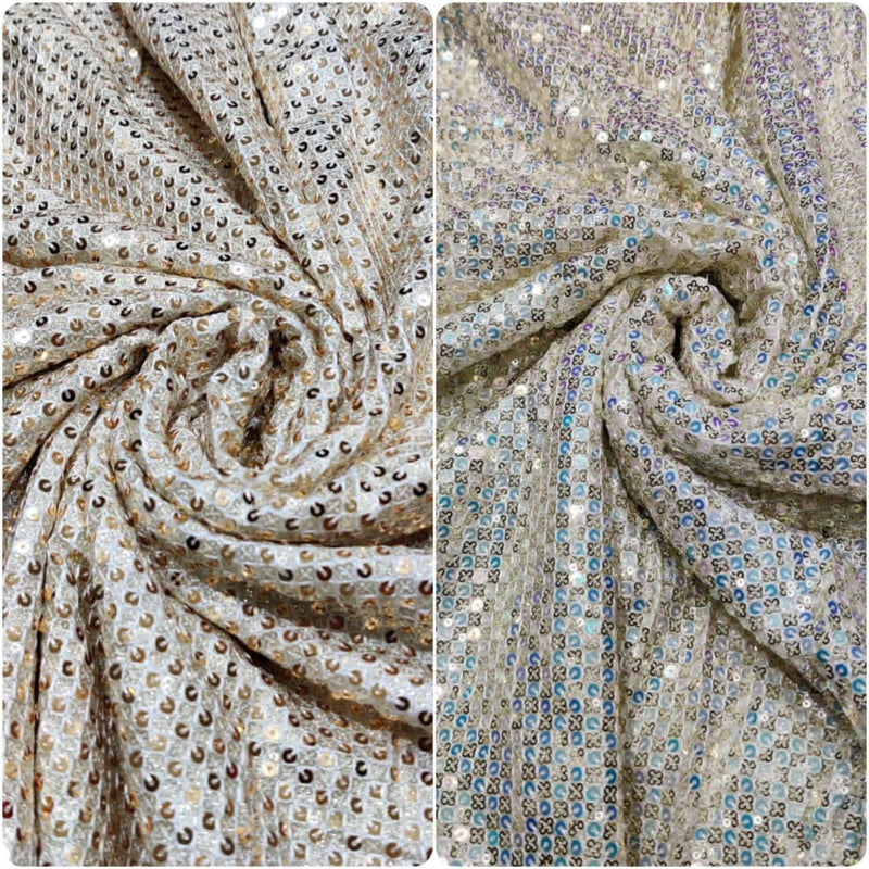 Georgette Embroideries 44"
