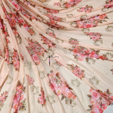 Georgette + Print + Embroideries, Width