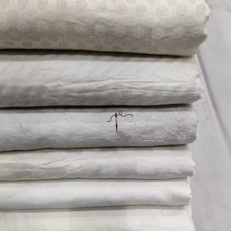 Pure Cotton Chanderi , 44”
