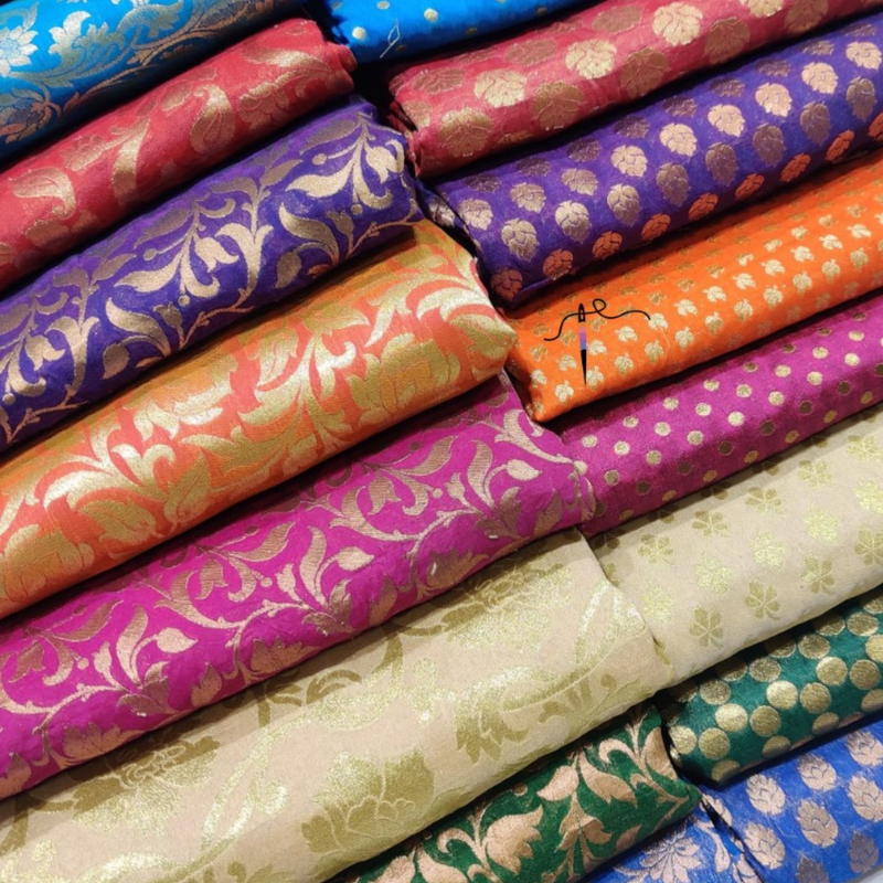 Pure Handloom , Width : 44"