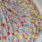 Georgette Embroideries 54"