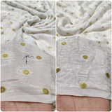 Crepe Self Jacquard , 44”