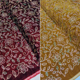 Velvet Embroideries , Width : 44"