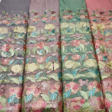 Nett Scallop Embroideries , Width : 56''