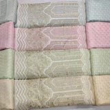 Nett and Georgette Embroideries combination 44"