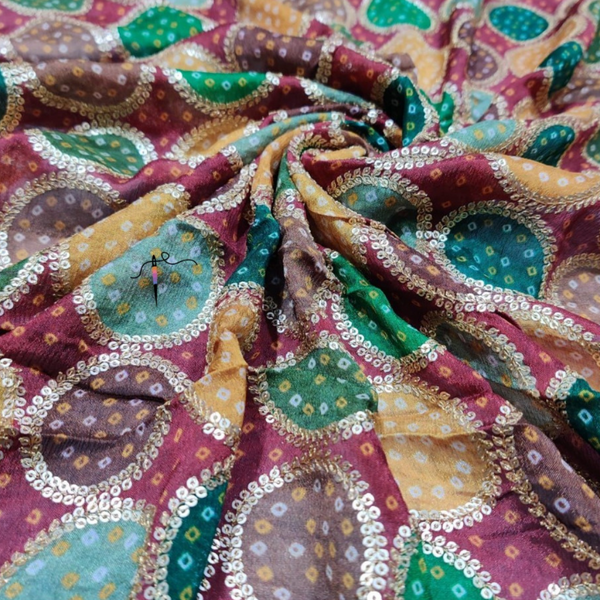 Pure Chinon Chiffon , Width : 44"