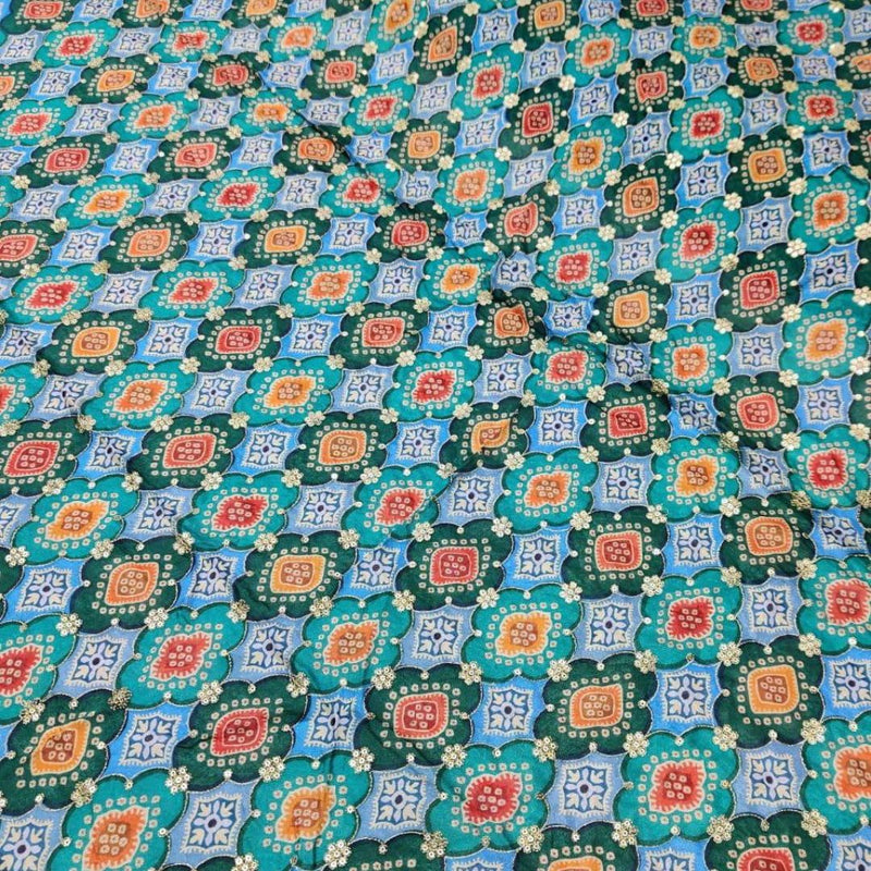 Pure Chinon Chiffon Embroideries 44"