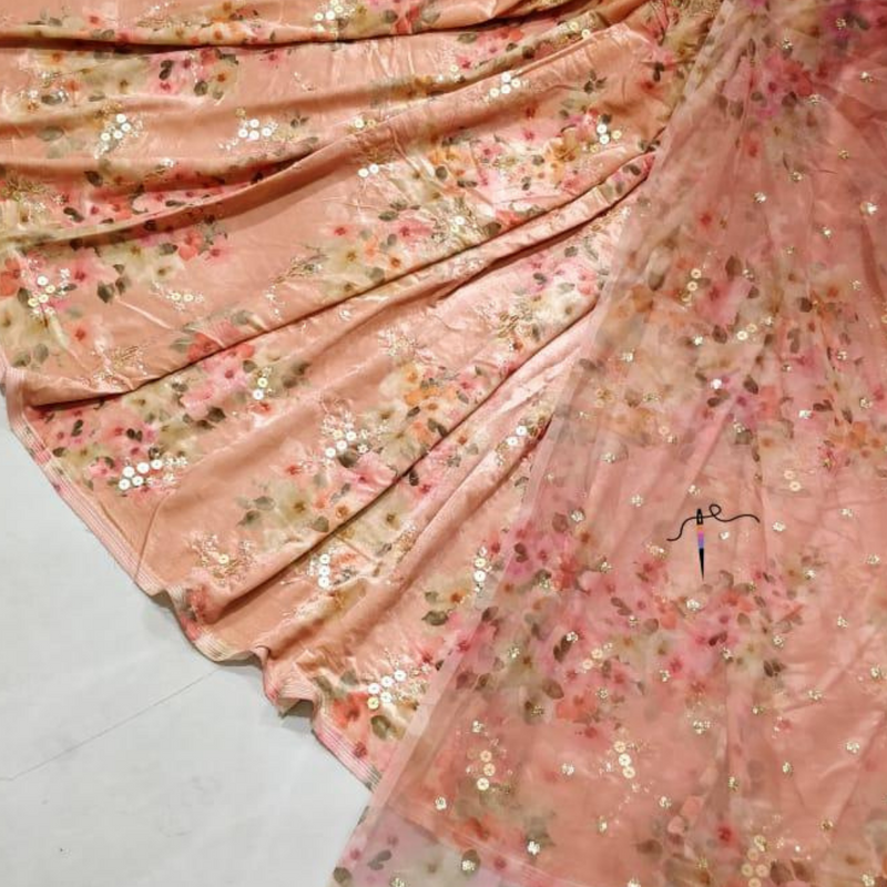 Velvet 44" & Organza 44"