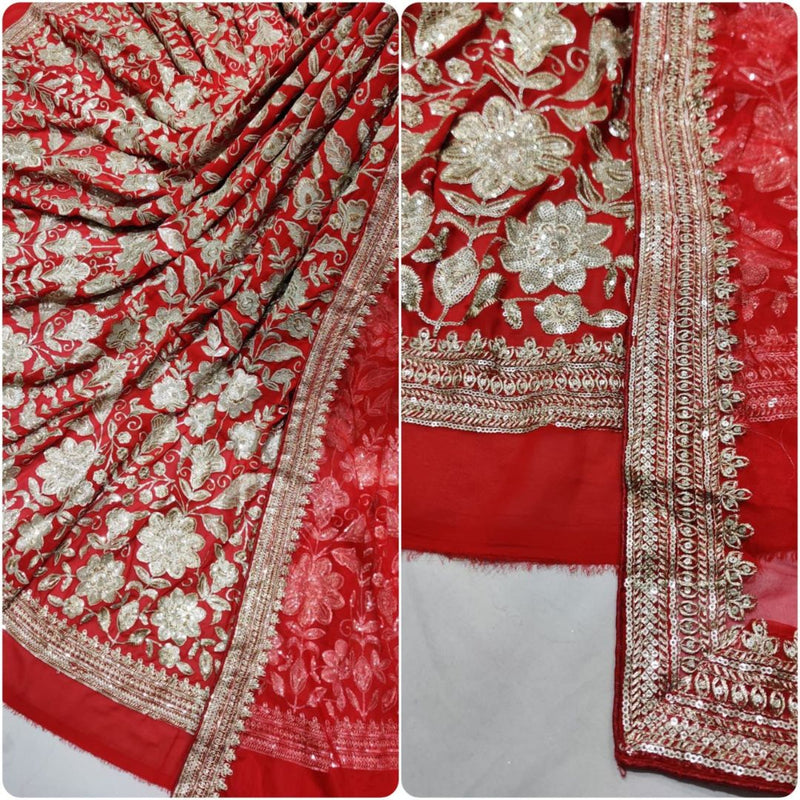 Georgette and Organza Embroideries 54" & 44" Combinations