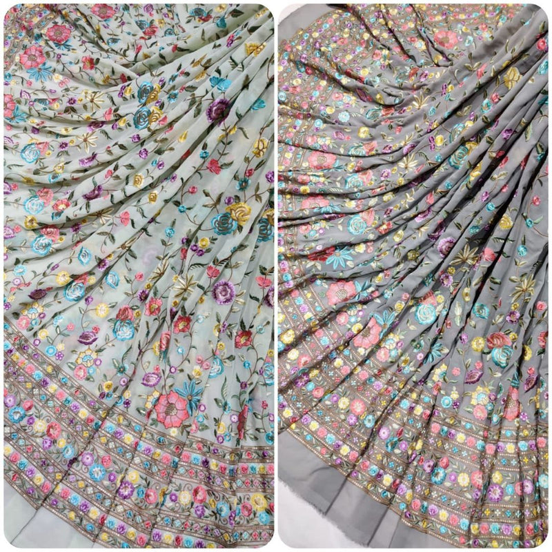 Georgette Embroideries 54"