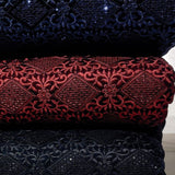 Velvet Embroideries 44"