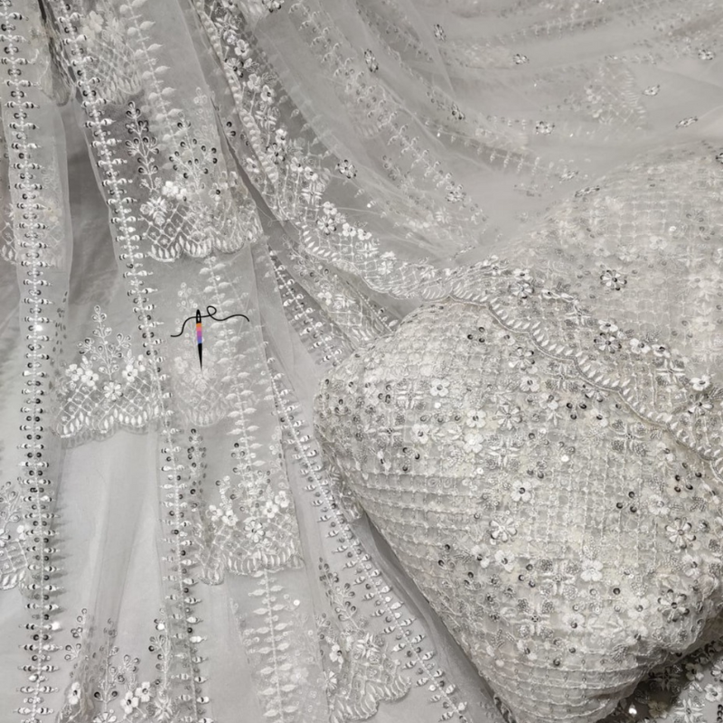 Nett Sequin, Width : 54'' & 44''