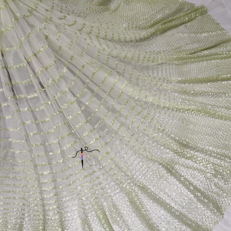 Nett Embroidery, Width : 56"