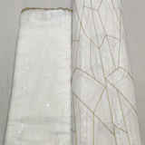 Pure Georgette and Organza Embroideries 54" & 44" Combinations
