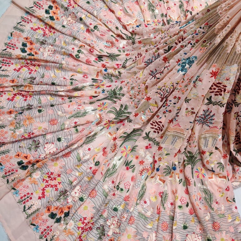 Georgette Embroideries 54"