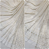 Pure Georgette and Nett Embroideries 54" & 44" Combinations
