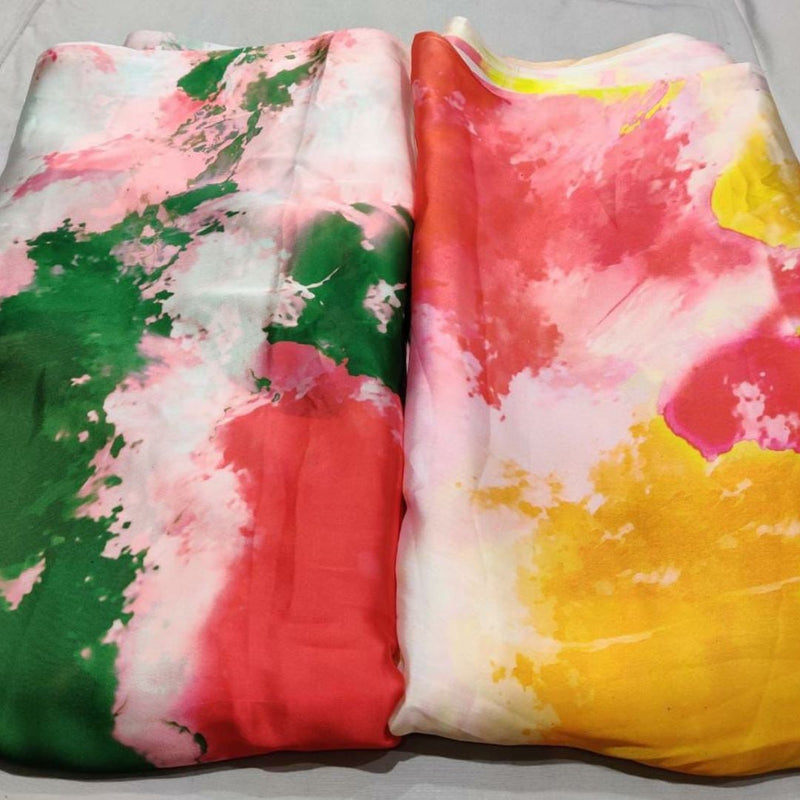 Satin Georgette Prints