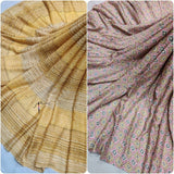Pure chinon chiffon Embroideries 44”