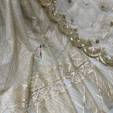 Nett Dyeable Embroideries 56" & Nett Dyeable Dupatta 44"