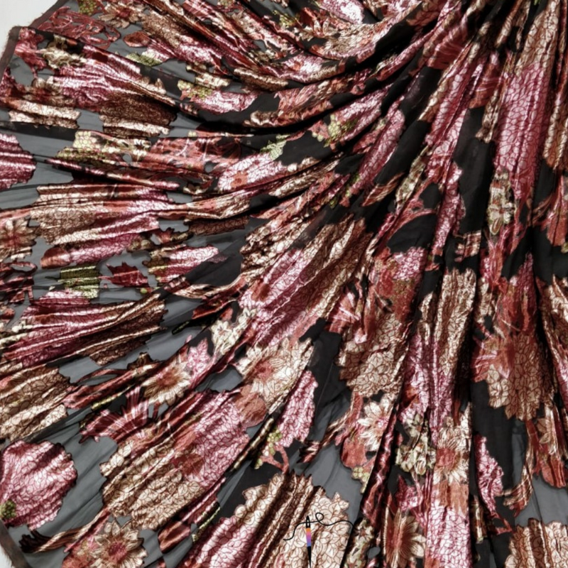 Velvet Brasso , Width : 46"