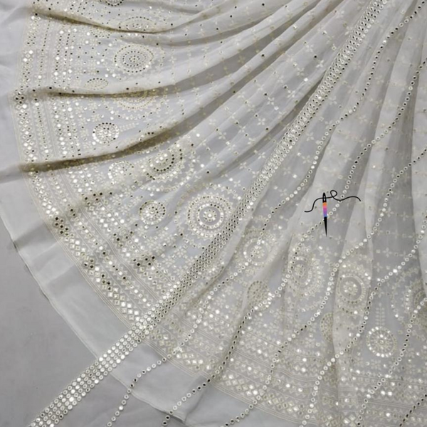 Pure Georgette 54" & Nett 44" Combinations