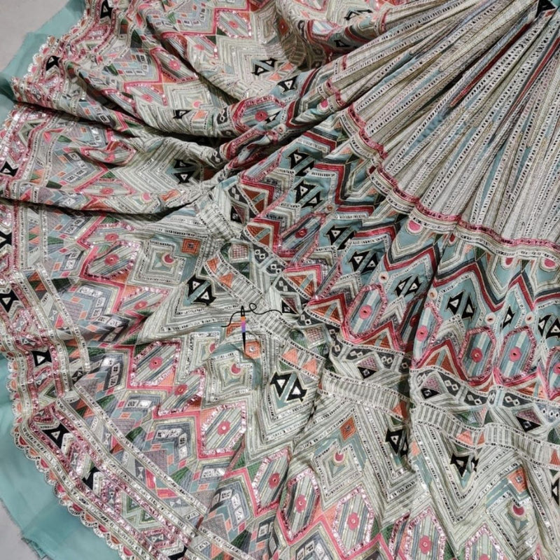 Georgette Embroideries 54"