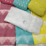 Georgette & Nett Embroideries Combination