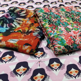Soft Crepe Prints, 44"