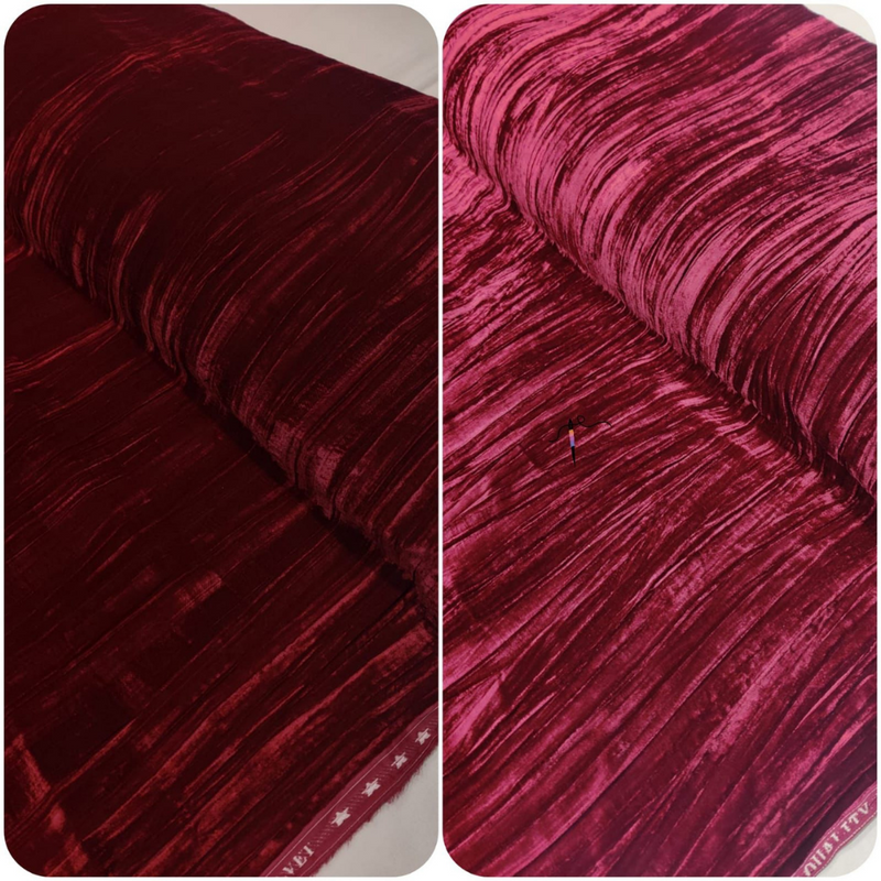 Velvet Crush , Width : 44"
