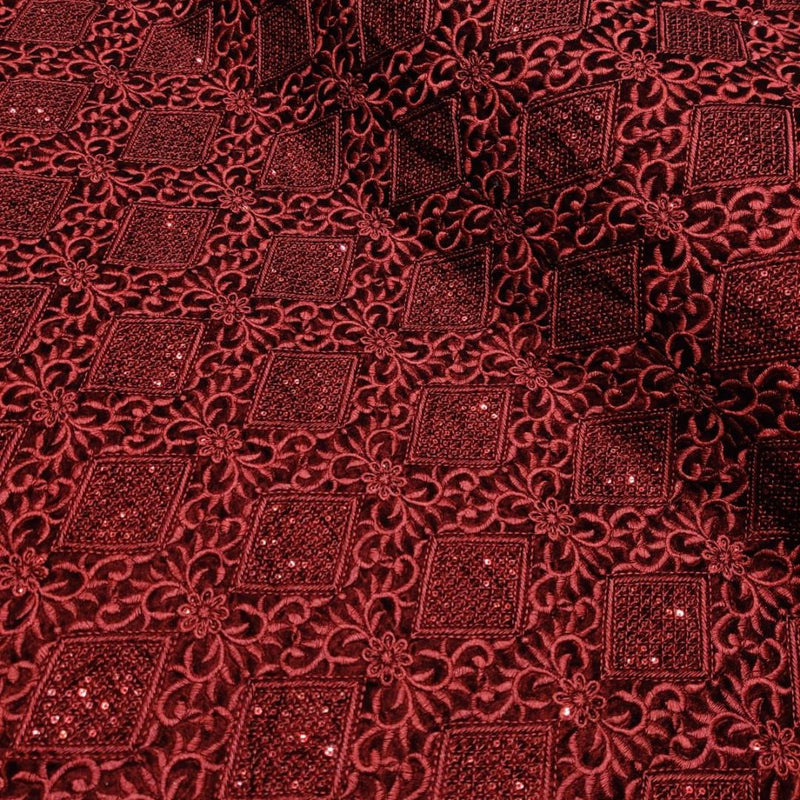 Velvet Embroideries 44"