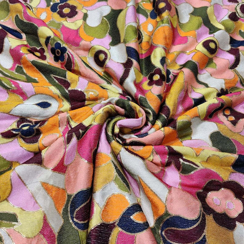 Georgette Embroideries 44"