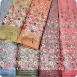 Net Embroideries, Width: 54”