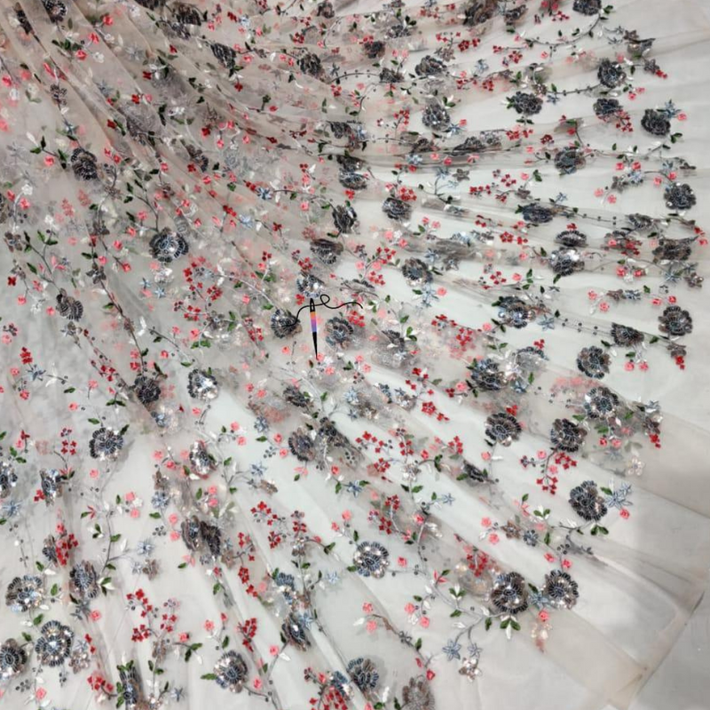 Nett Embroideries , Width: 54"