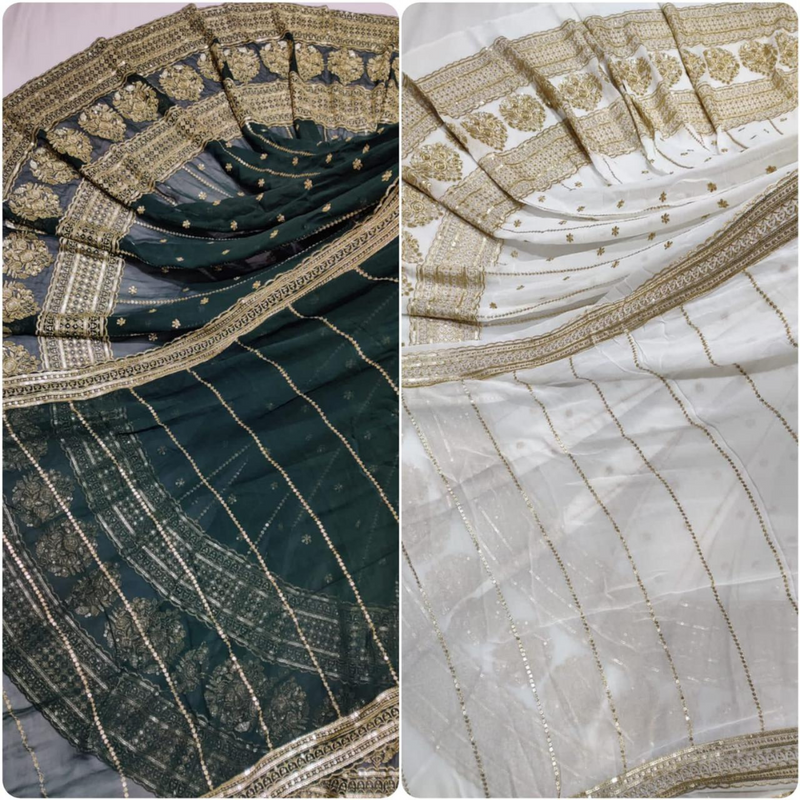 Georgette Embroideries 54" & 44" Combinations