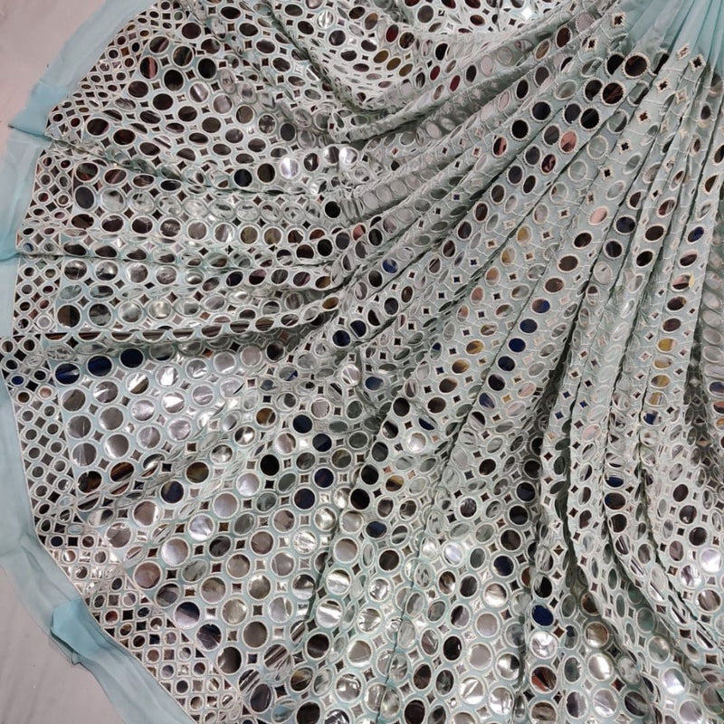 Pure Georgette Embroideries 54"
