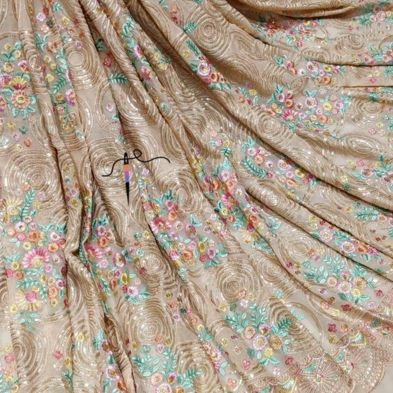 Pure Georgette, Width 54"